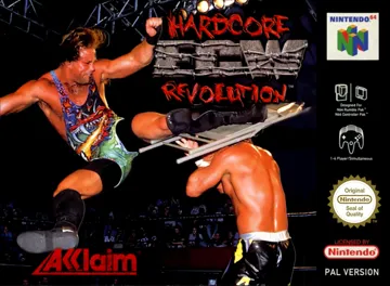 ECW Hardcore Revolution (Europe) box cover front